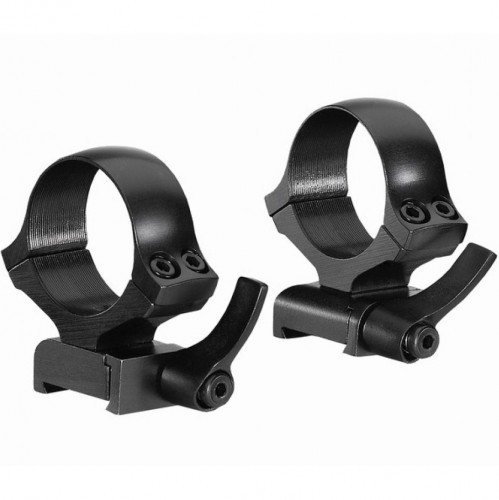 Кольца для прицела Kozap №66 быстросъемные D=30 мм H=15 мм на Weaver | Низкий 2 шт