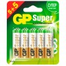 Батарейки алкалиновые GP Super Alkaline 15А5 АA - 10 шт