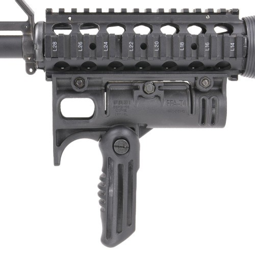 Рукоятка тактическая Fab Defense FFA-T4 с креплением для фонаря 25.4 мм Черный
