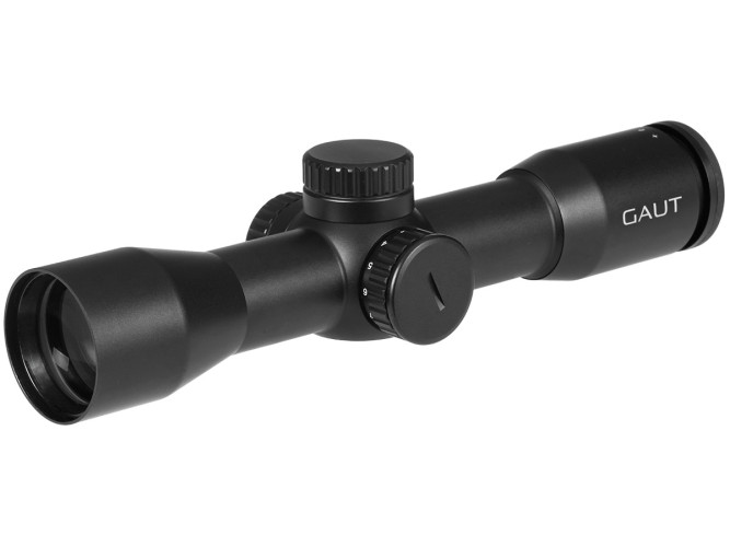 Прицел оптический Gaut Amber 4x36 Сетка 27 (Mil-Dot) / Подсветка красная