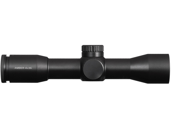 Прицел оптический Gaut Amber 4x36 Сетка 27 (Mil-Dot) / Подсветка красная