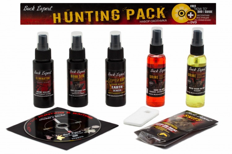 Набор приманок и нейтрализаторов на кабана Buck Expert 51PC (DVD в комплекте)