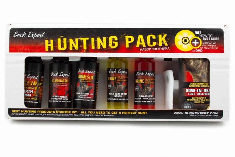 Набор приманок и нейтрализаторов на кабана Buck Expert 51PC (DVD в комплекте)