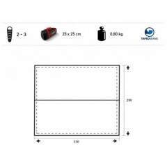 Палатка туристическая Trimm Shelters Trace для 2-х человек Зелёный