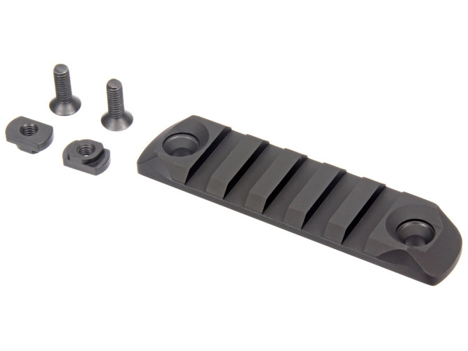 Планка Picatinny SAG на M-LOK на 5 слотов Черный