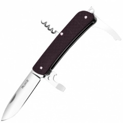 Нож складной Ruike L21-N Клинок 8.5 см с дополнительными функциями Коричневый