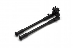 Сошки телескопические Стикхант STS-03 с креплением на ствол и планку Вивера (Weaver)