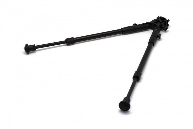 Сошки телескопические Стикхант STS-03 с креплением на ствол и планку Вивера (Weaver)