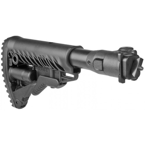 Приклад телескопический Fab Defense M4-AKMIL P для АК-47 / АК-74 Чёрный