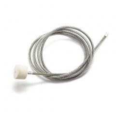 Шомпол гибкий ЧИСТОGUN CHS-1-100 для .22 - 12 калибра D=5 мм L=100 см Сталь