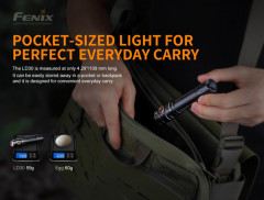 Фонарь повседневный Fenix LD30AKB Свет - Белый (Холодный) 1600 lm 205 м