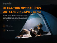 Фонарь повседневный Fenix LD30AKB Свет - Белый (Холодный) 1600 lm 205 м