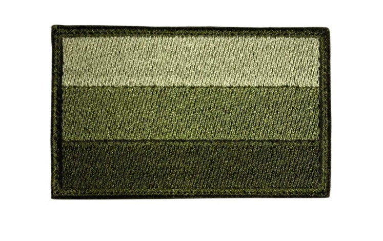 Шеврон тактический RusForce Флаг России 7х5 см триколор камуфляж