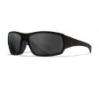 Очки баллистические стрелковые Wiley X Breach CCBRH01 Polarized Серые Captivate 15%