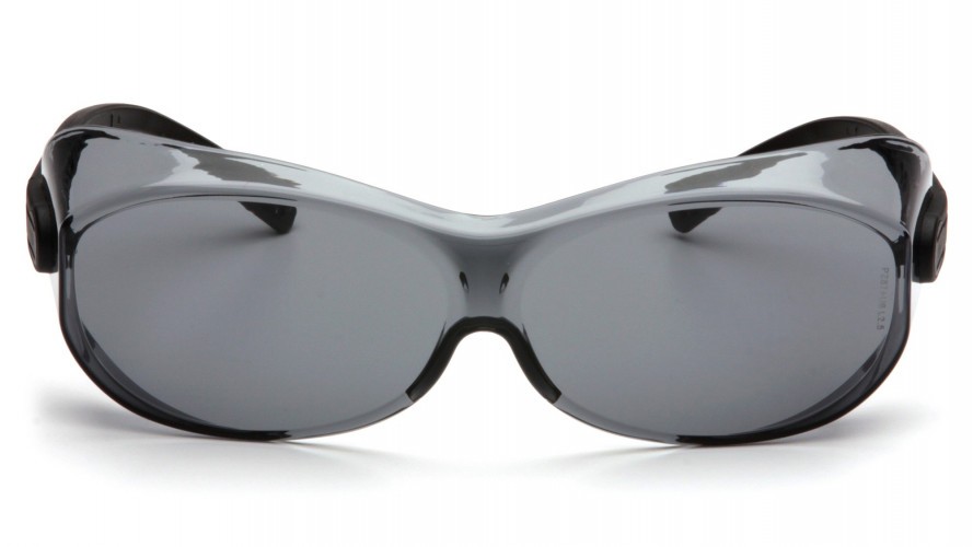 Очки на очки баллистические стрелковые Pyramex OTS XL S7520SJ Diopter на очки Серые 23%