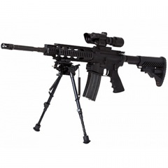 Сошки телескопические Firefield FF34024 с креплением на Антабку и Weaver / Picatinny