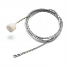 Шомпол гибкий ЧИСТОGUN CHS-2-100 универсальный для .22 - 12 калибра Мама 8/32 D=5 мм L=100 см Сталь