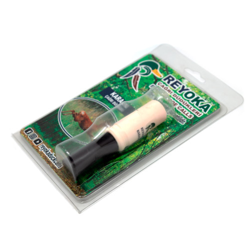 Манок духовой на косулю Reyoka Karaca Белый / Чёрный