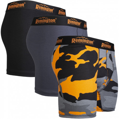 Трусы Remington 95% Хлопок микс №2 Серый 3 шт