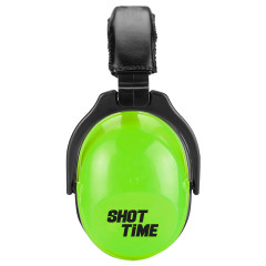 Наушники пассивные ShotTime 15  с поролоновыми амбушюрами NRR 22 ДБ Салатовый