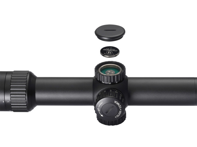 Прицел оптический Gaut Nephrite 1-4x24 Сетка 92 / Подсветка красная