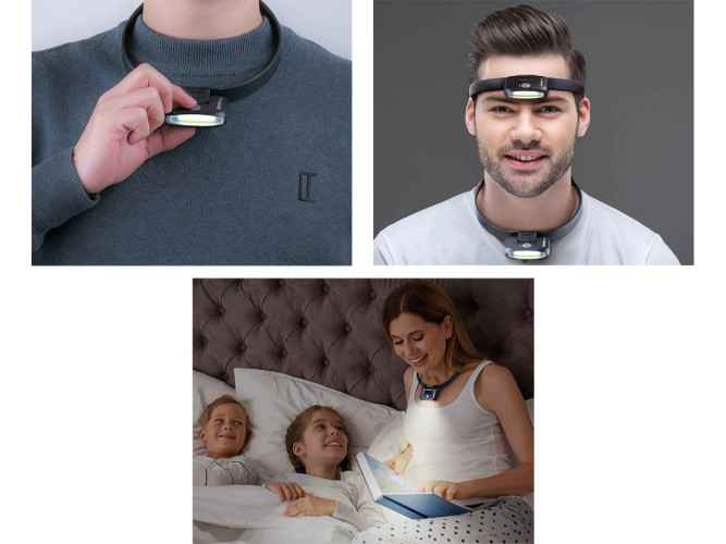 Налобно-нашейный фонарь Nextorch cStar светодиодный COB 170 lm