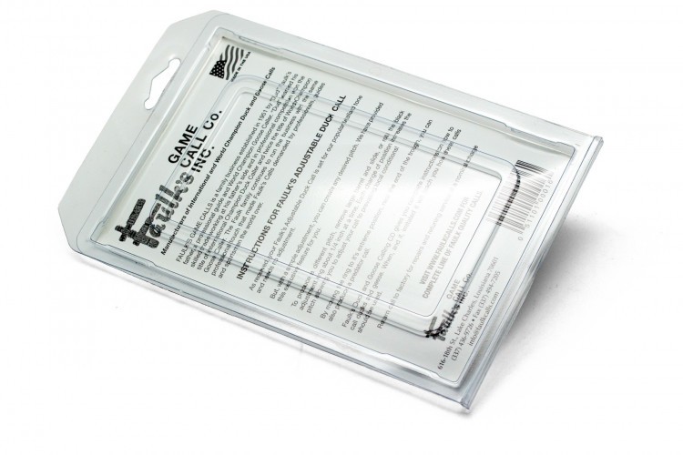 Манок духовой на утку регулируемый Faulk's WA-33A Дерево