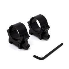 Кольца для прицела Leupold QRW2 (174064) быстросъемные D=25.4 мм H=6 мм на Weaver | Низкий