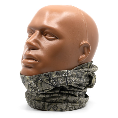 Маска балаклава Стикхант Спец летняя трикотажная 4 в 1 Зеленый Питон