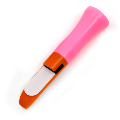 Манок духовой на молодую утку Mankoff Kwanza 1140/3 для открытых водоемов однолепестковый Розовый