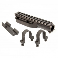 Газовая трубка Вежливый стрелок VS-39X для Сайга-9 с планкой Weaver (12 шагов) с хомутами