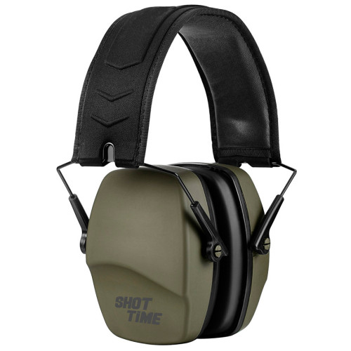 Наушники пассивные ShotTime 16  с поролоновыми амбушюрами NRR 25 ДБ Хаки