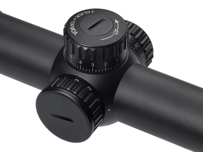 Прицел оптический Gaut Nephrite 2.5-10x50 Сетка 61 (Half MD) / Подсветка красная