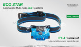 Налобный фонарь Nextorch ECO-STAR  светодиодный 30 lm Чёрный