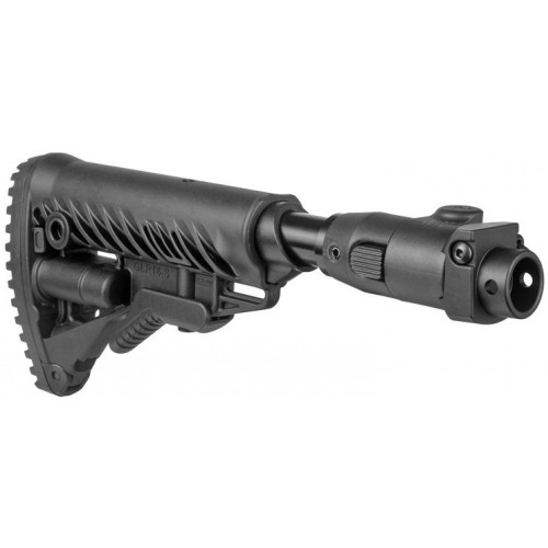 Приклад телескопический Fab Defense M4-GALIL P SB для Galil AR/SAR с амортизатором Чёрный