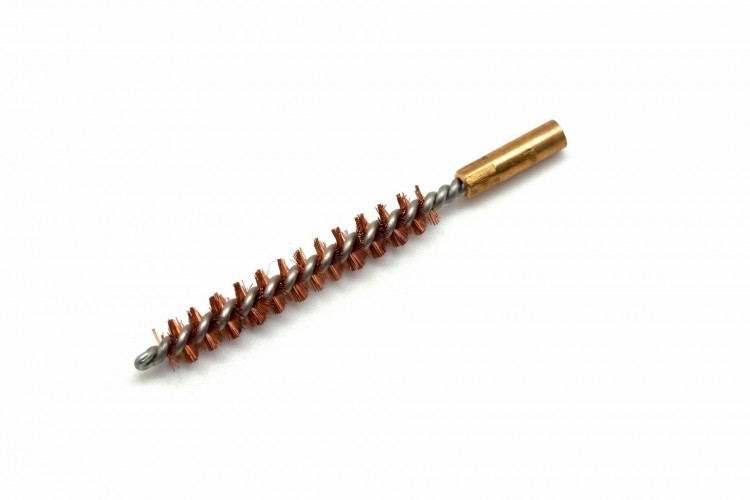 Ерш щетинный для чистки оружия Nimar 620.2635 для .243 калибра Мама 5/40 Бронза