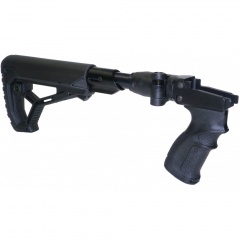 Приклад телескопический Fab Defense M4-SVD SB GL-CORE для СВД / Тигр с амортизатором Чёрный