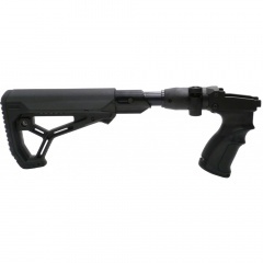 Приклад телескопический Fab Defense M4-SVD SB GL-CORE для СВД / Тигр с амортизатором Чёрный