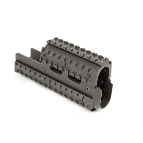 Цевье AKademia Серпент для карабинов АК-типа 6 планок Picatinny Черный
