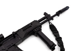 Ремень оружейный PMX Tactical PMX-12 II на 2 точки с амортизатором Чёрный