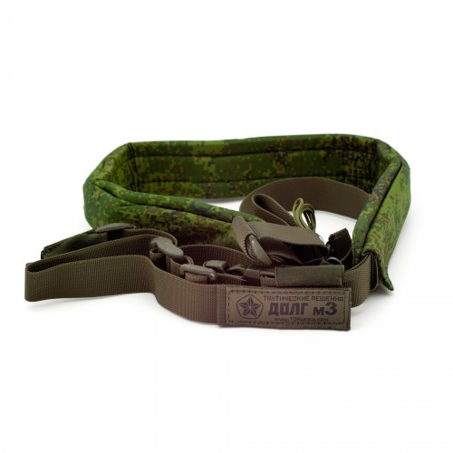 Ремень оружейный охотничий Долг М3 1-2-3 точечный с мягкой подушкой Цифра