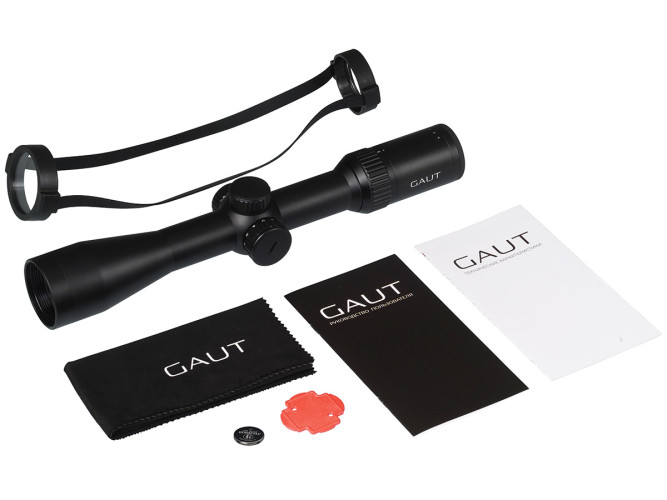 Прицел оптический Gaut Nephrite 3-12x42 Сетка 74 / Подсветка красная