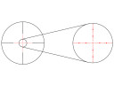Прицел оптический Gaut Nephrite 3-12x42 Сетка 74 / Подсветка красная