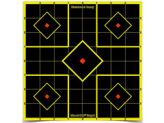 Мишень самоклеящаяся осыпающаяся Birchwood Shoot•N•C Sight-In Target,  8?, 15шт.