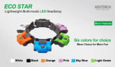 Налобный фонарь Nextorch ECO-STAR светодиодный 30 lm Зеленый