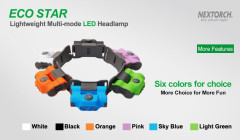 Налобный фонарь Nextorch ECO-STAR светодиодный 30 lm Зеленый