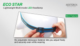 Налобный фонарь Nextorch ECO-STAR светодиодный 30 lm Зеленый
