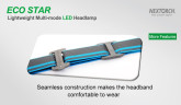 Налобный фонарь Nextorch ECO-STAR светодиодный 30 lm Зеленый