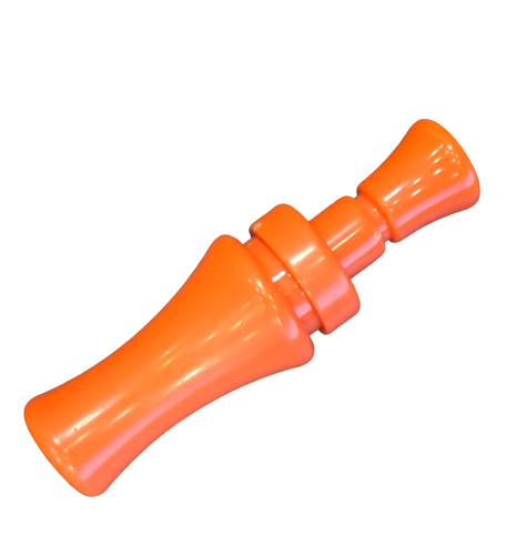 Манок духовой на утку крякву HuntOK 1 лепесток Оранжевый