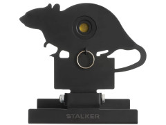 Мишень подъёмная Stalker для пневматики Крыса области попадания 40, 25, 15 мм Сталь